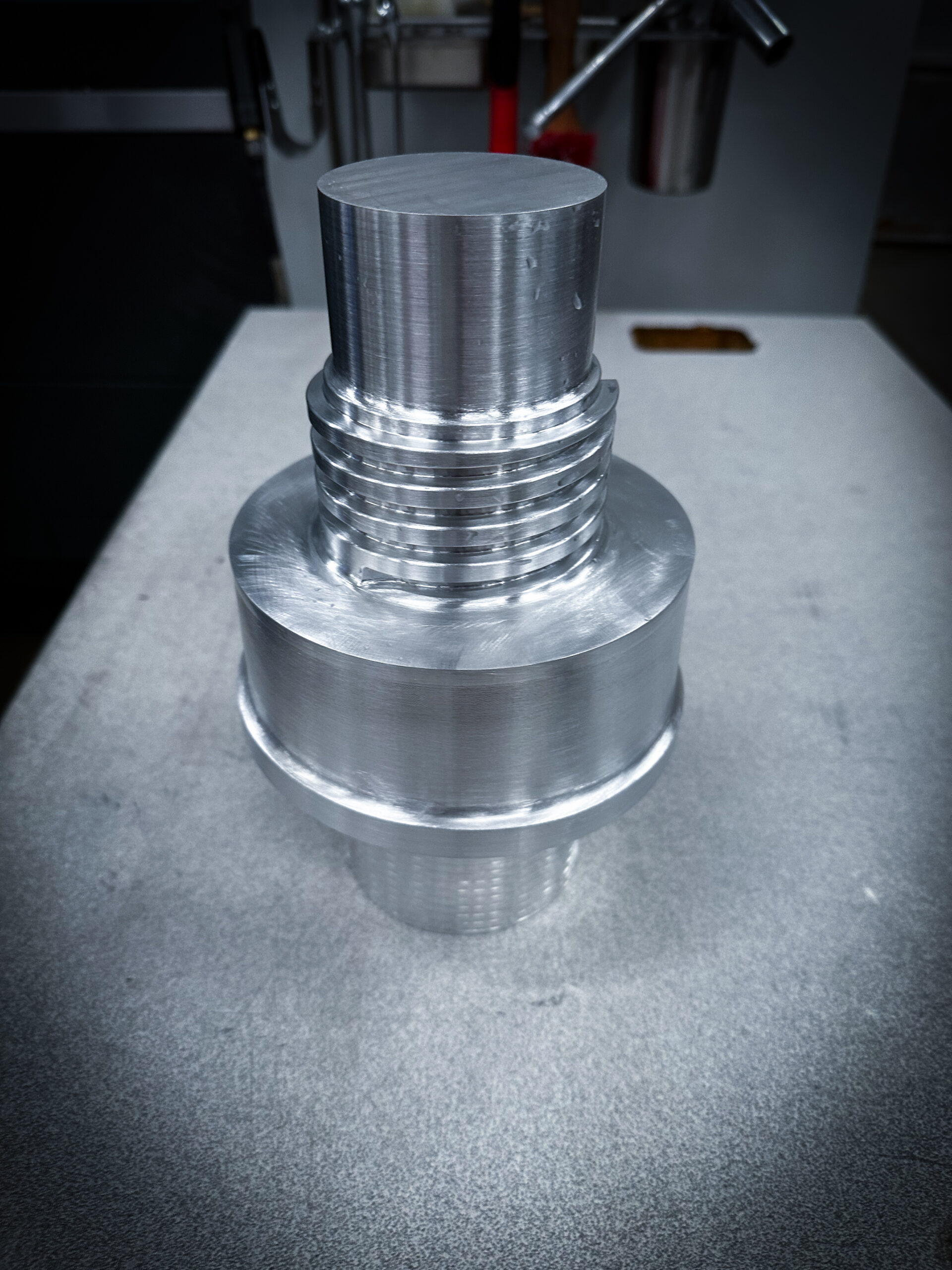 machined part assembly